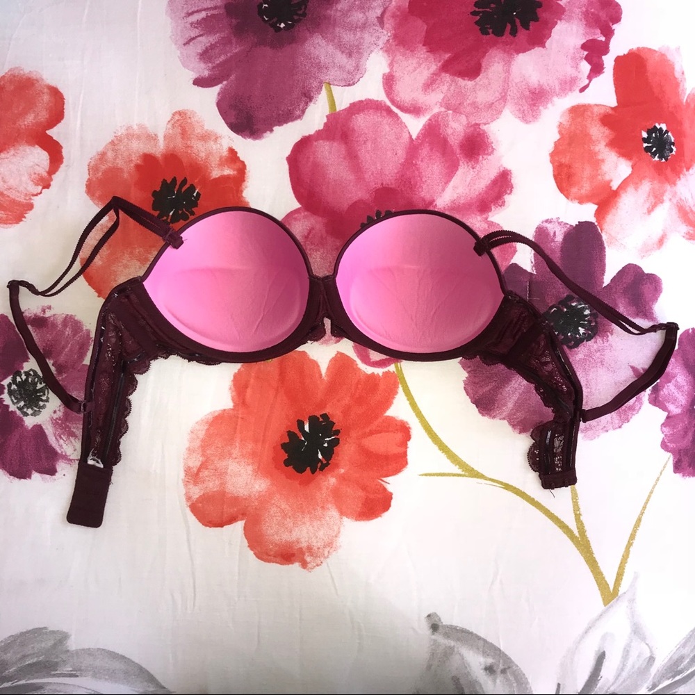 Vs Pink Date Multi-Way Lace Push Up Bra - image 6